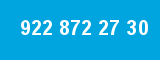922 872 27 30